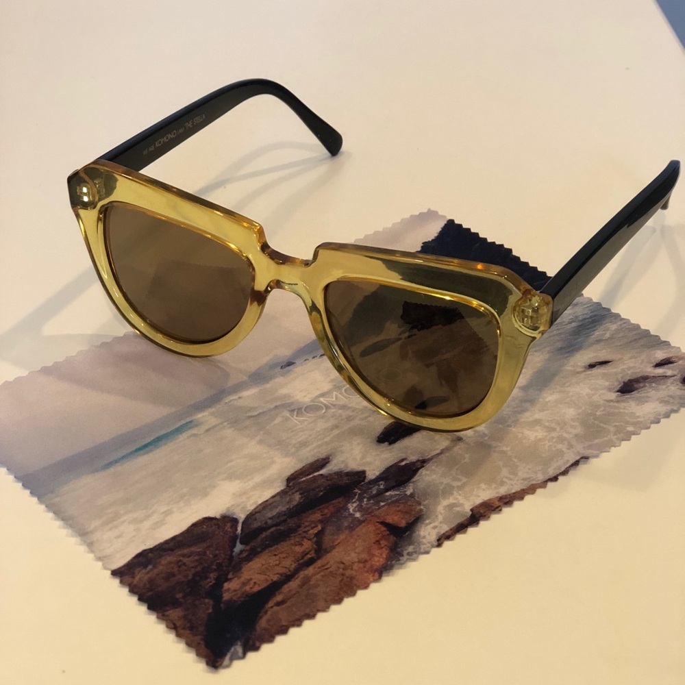KOMONO Stella Cider/Black sunglasses (NEW) - Picture 6 of 12